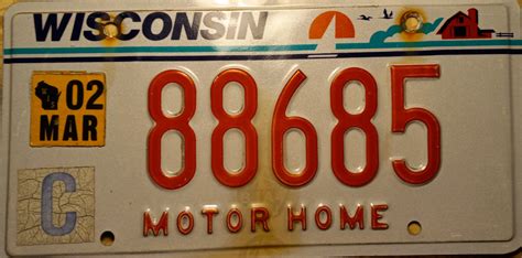 Wisconsin Rv License Plates at Darlene Oxley blog