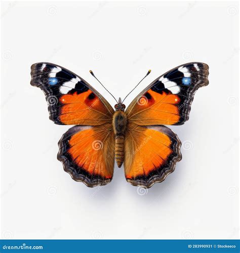 Orange And Black Butterfly