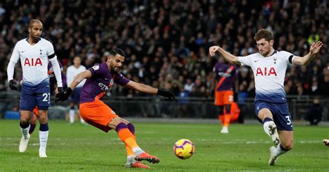 Premier League: Riyad Mahrez scores as Manchester City beat Tottenham 1 ...