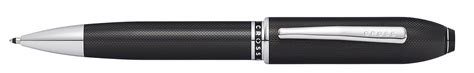 Cross Peerless TrackR Carbon Black Ballpoint Pen with Chrome ...
