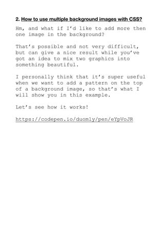 How to Set a Background On CSS with Two Colors Using Notepad 的图像结果