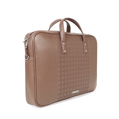 Buy Toteteca Beige Functional Laptop Bag Online