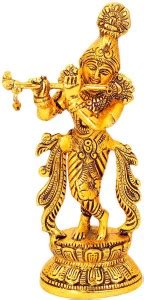 IndianArtVilla Lord Krishna Idol Showpiece, Home Decore, Gift Item ...