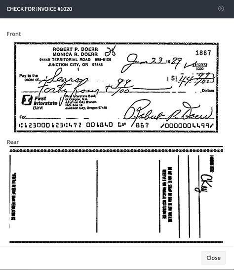 Image result for Cancelled Check Sample