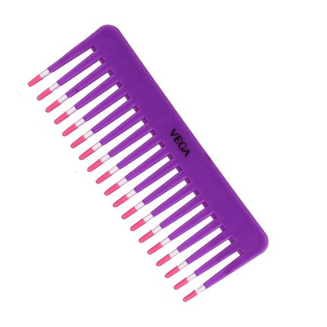 Buy VEGA Shampoo Comb, purple, 30 g Online at Low Prices in India ...