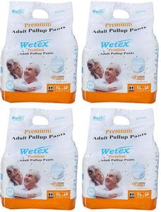 wetex PREMIUM ADULT DIAPER PANTS, SIZE XL, (10 Pcs. PACK), FOR WAIST ...