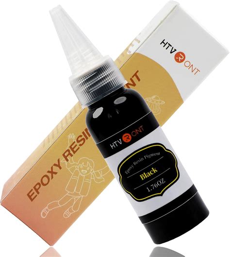 HTVRONT Black Epoxy Pigment - 1.76oz50ml Black Resin India | Ubuy