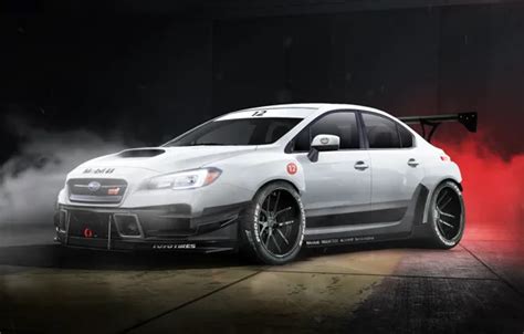 Wallpaper Auto, White, Subaru, Machine, Subaru WRX STI, Transport ...