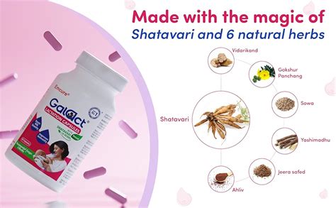 Galact Lactation Capsules – Breast Milk Booster & Lactation Supplement ...