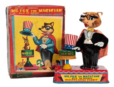 Lot Detail - Cragstan Fox the Magician Battery-Operated Toy in Original ...