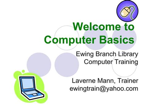 Image result for Computer Basics Presentation Cover
