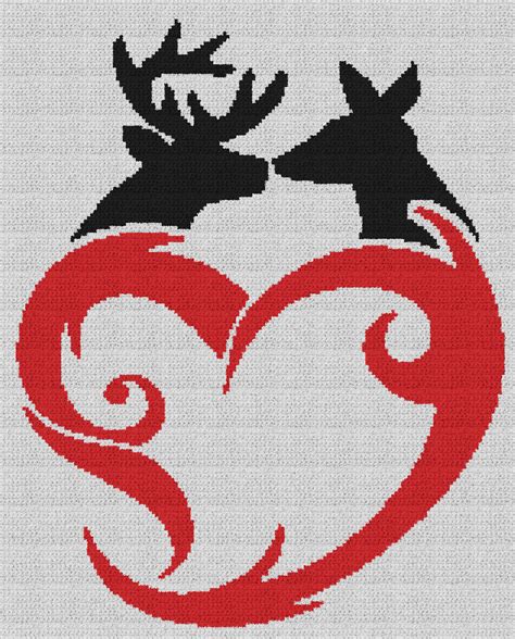 Image result for Crochet Graphgan Love Pattern