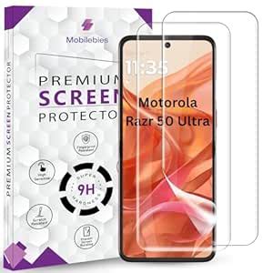 Mobilebies® 2 Pack Unbreakable Membrane Screen Protector Guard ...