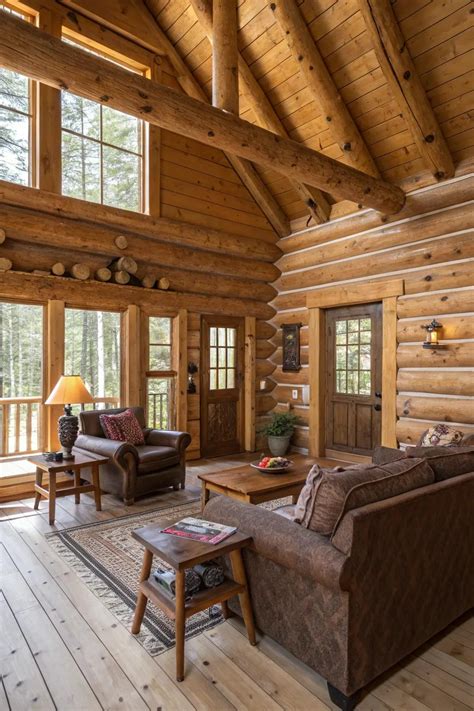 17+ Cozy Log Cabin Decor Ideas