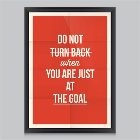 Do not turn back when Motivational Poster|Inspirational Poster|Posters ...
