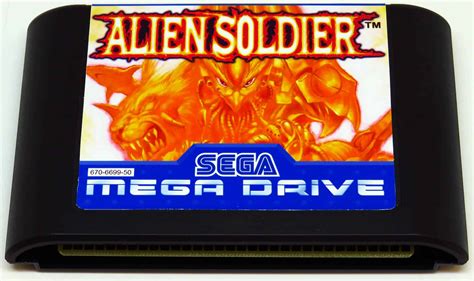 Image result for Alien Soldier Mega Drive