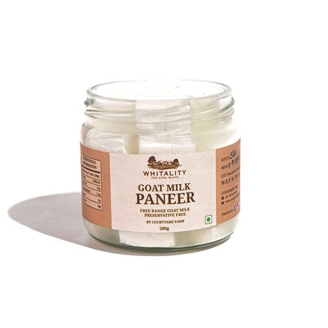 Buy 100% Goat Milk Fresh Paneer Online – Courtyard Farms