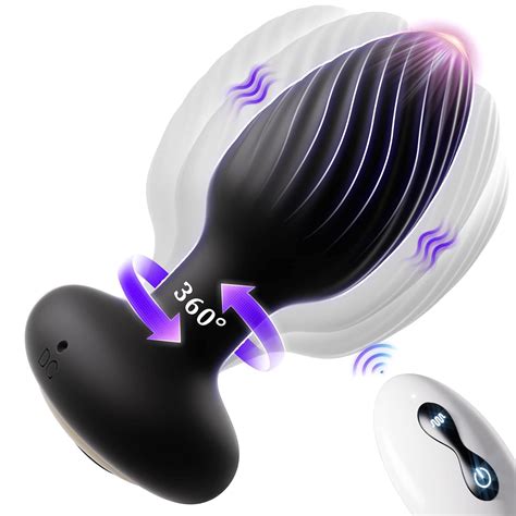 Plug anal - Jouet sexuel vibrant - Masseur de prostate avec 9 modes de ...