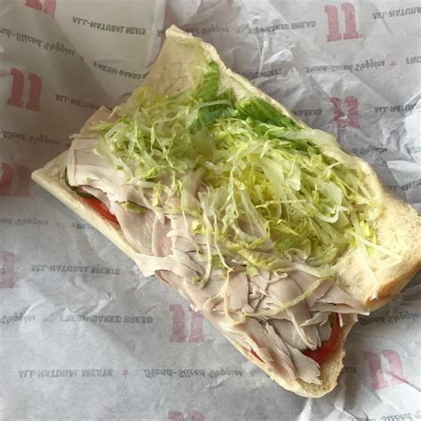 Jimmy John's Turkey Tom Nutrition Facts at Ross Brown blog