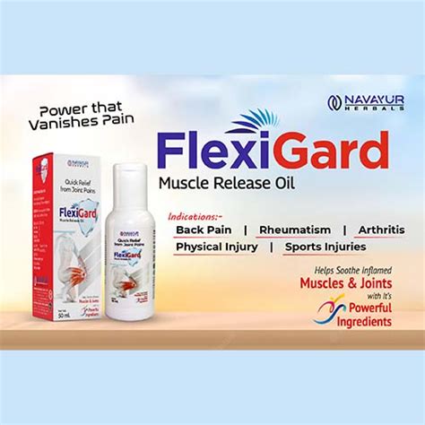 Flexigard Muscle Release Oil Servocare Lifesciences