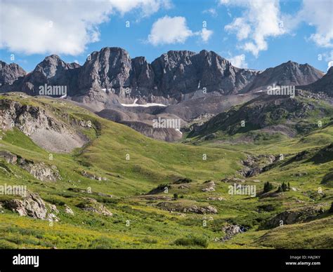 American Basin off the Cinnamon Pass road, Alpine Loop Scenic Byway ...
