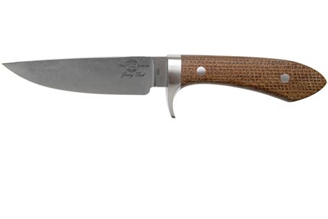 White River Knives Sendero Classic hunting knife Natural Burlap Micarta ...