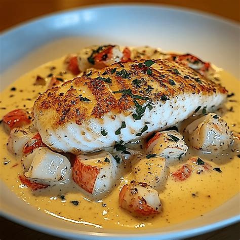 Seared Snapper with Lobster Cream Sauce - Clara quick dinners