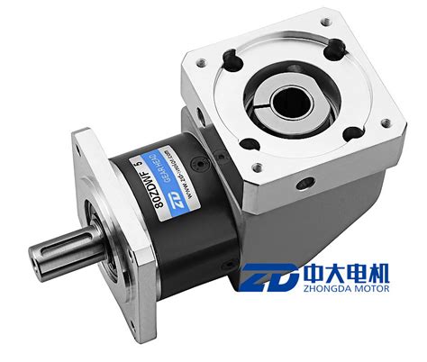 China ZD Square Mounting Flange Right Angle Planetary Gear Box - China ...