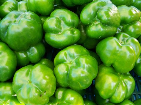 Free Images : fruit, food, green, produce, vegetable, vegetables, bell ...