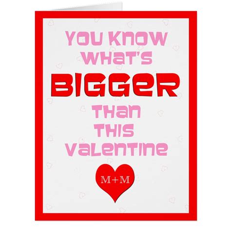 Big Valentines Day Cards Personalized | Zazzle