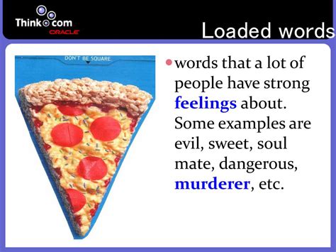 Image result for Loaded Words Fallacy Examples