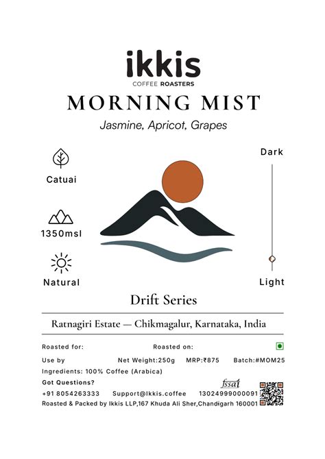MORNING MIST – Ikkis Coffee Roasters