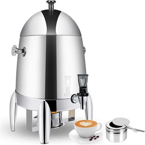 Amazon.com | Coffee Urn With Fuel Holder, 3.2 Gallon Stainless Steel ...