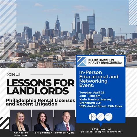 Lessons for Landlords: Philadelphia Rental Licenses and Recent ...