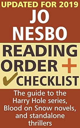Jo Nesbo Reading Order and Checklist: The guide to the Harry Hole ...