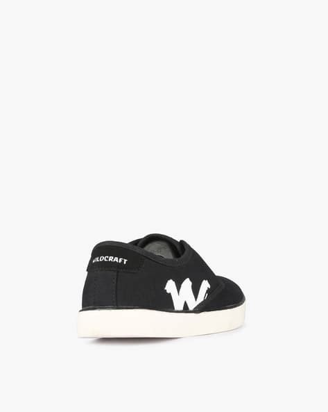Buy Black Wildcraft Panelled Lace-Up Casual Shoes | AJIO