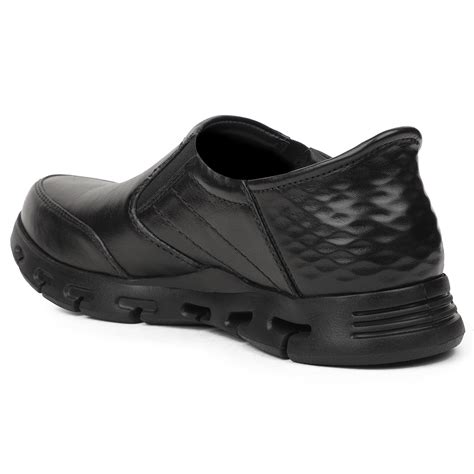 Buy Healers Black Casual Non Lacing Shoes For Men ASF-2 By Liberty