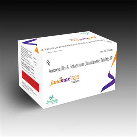 Junomox-625 Tablets Zynovia Lifecare LLP