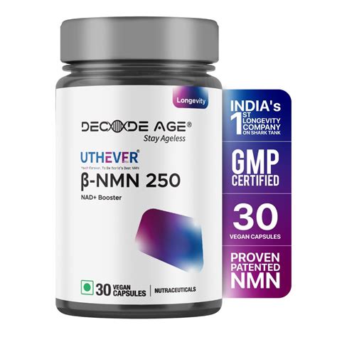 Buy Decode Age NMN Supplement | 99.9% Pure Beta NMN | NAD+ Booster for ...