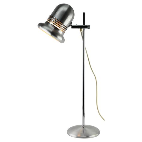 American Mid-Century Chrome Adjustable Eyeball Desk Lamp at 1stDibs ...
