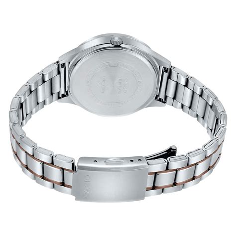 Casio Analog Rose Gold Dial Women'S Watch-Ltp-E141Rg-9Avdf (A1595)