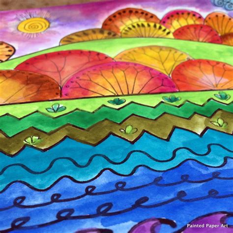 Connecting curriculum and creativity through art. | Line art projects, Types of lines art ...