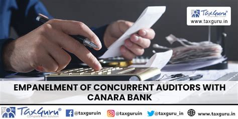 Empanelment of Concurrent Auditors With Canara Bank