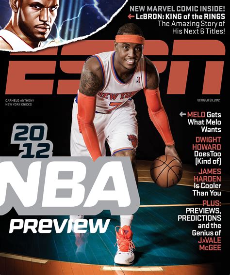 ESPN The Magazine 2012 Covers - ESPN The Magazine 2012 Covers - ESPN