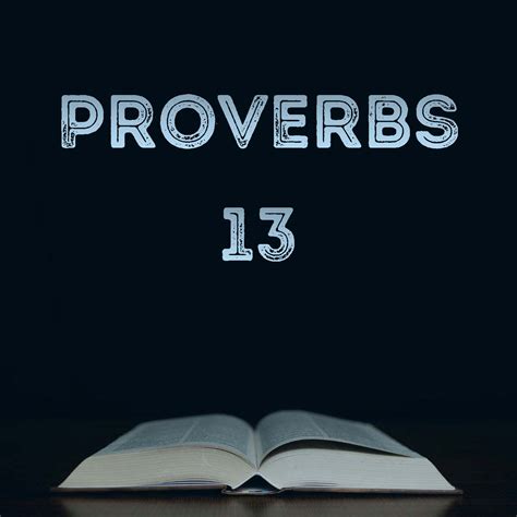 Proverbs 13 Graphic