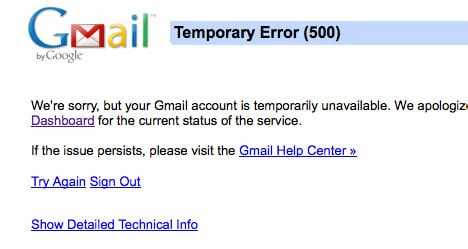 Image result for Google Server Errors