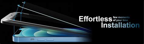 Affix Auto-Align Technology Tempered Glass Screen Guard For Iphone 12 ...