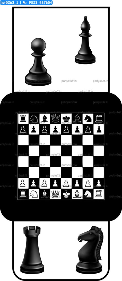 Chess in Chess theme - Designs - PartyStuff
