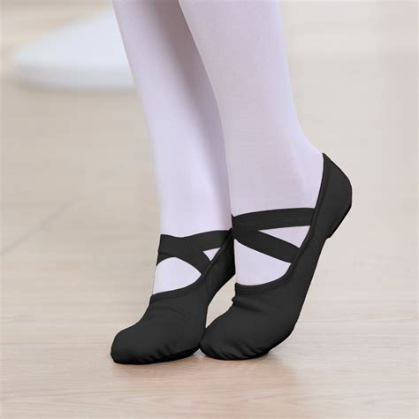Stelle Ballet Shoes Highly Elastic Canvas Ballerina Dance Slippers for ...