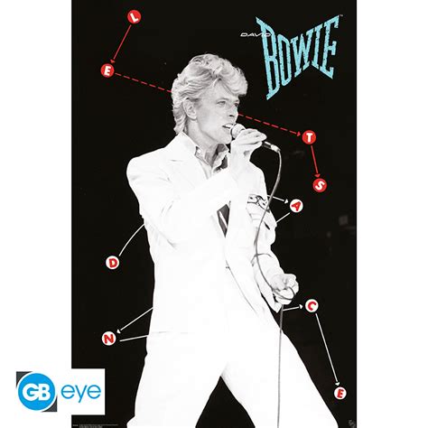ABYstyle MX00038 DAVID BOWIE - Poster Maxi 91.51 - Let's Dance